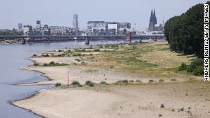 Blistering heat threatens a European economy that teeters on the brink